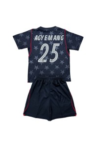 Yhdysvallat Patrick Agyemang #25 Jalkapallovaatteet Lasten Vieraspeliasu MM-kisat 2026 Lyhythihainen (+ Lyhyet housut)